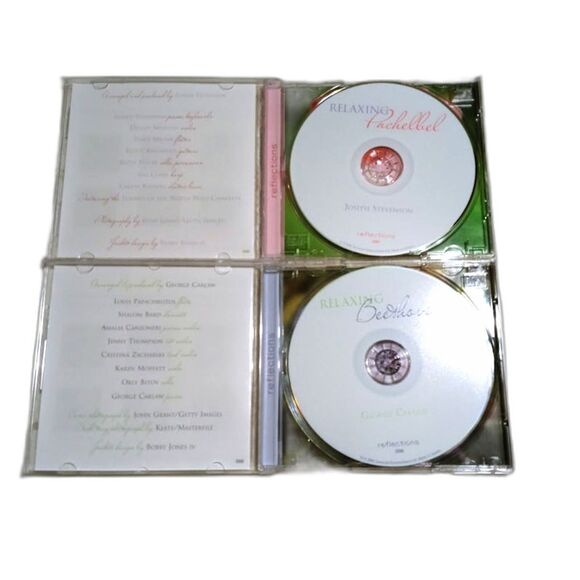 2 Relaxation CDs Beethoven Pachelbel 2006 - Picture 3 of 3